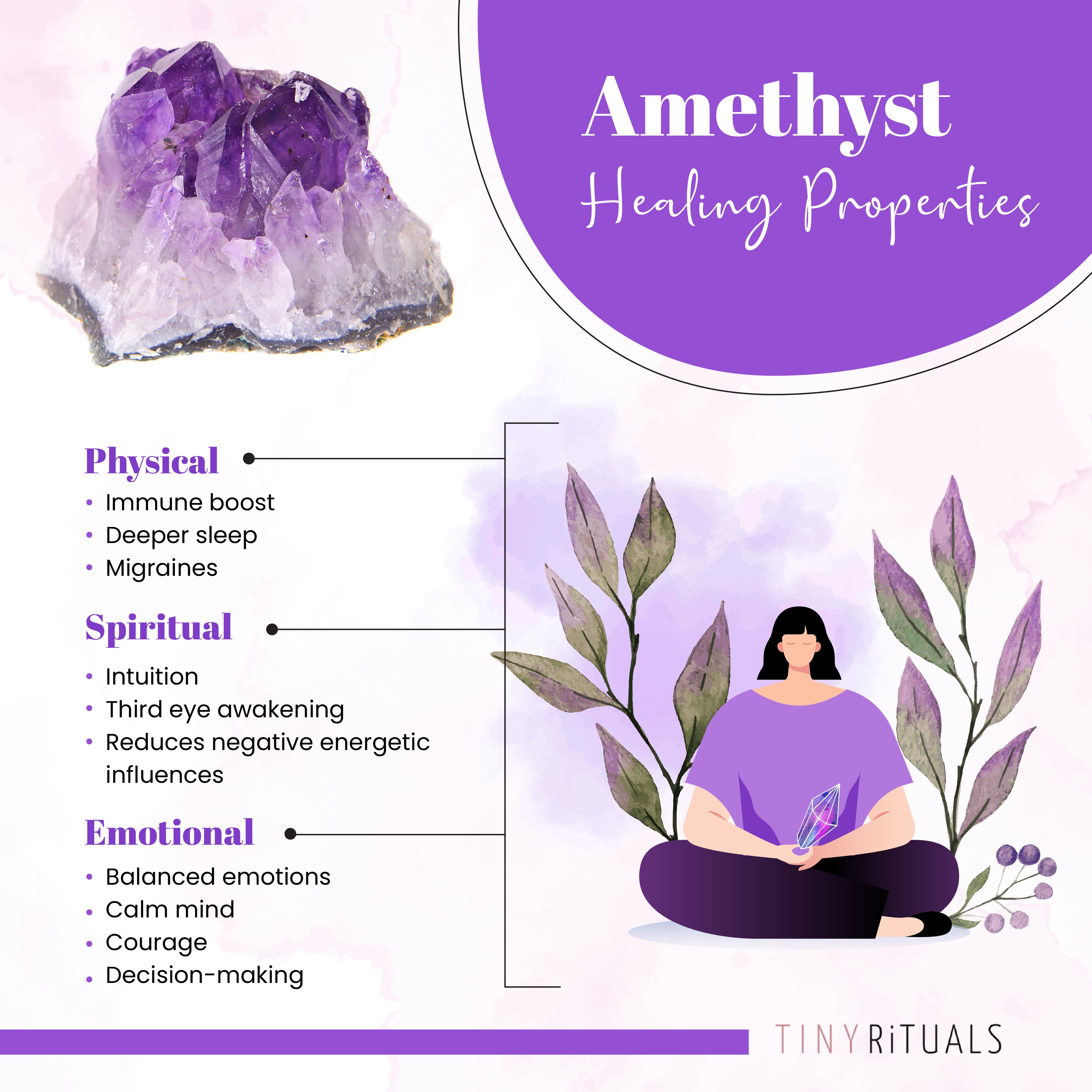 Amethyst: Healing & Spiritual Properties